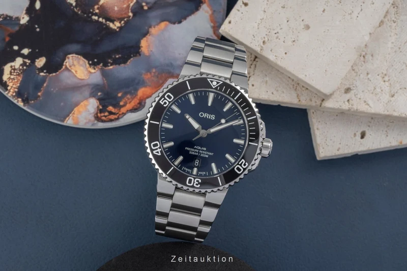 Oris Aquis Date steel automatic men's watch 01 733 7766 4135 [2605456]