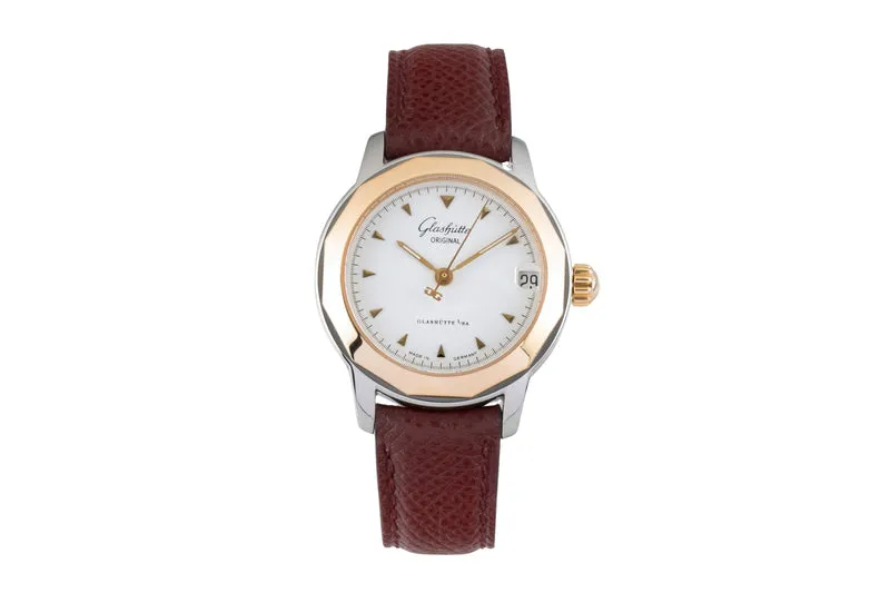 Glashütte Lady Sport steel / gold automatic women's watch 10-33-43-53 [2605513]