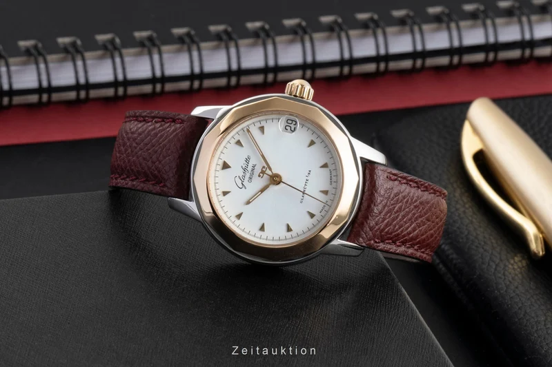 Glashütte Lady Sport steel / gold automatic women's watch 10-33-43-53 [2605513]