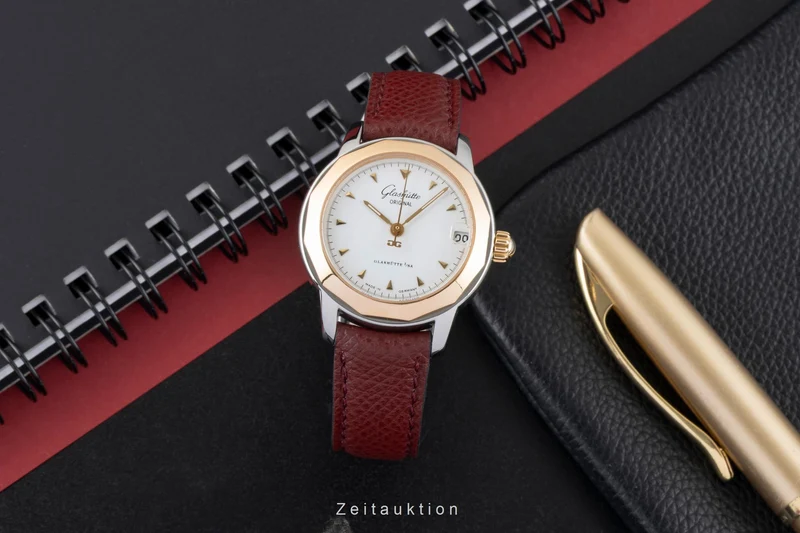 Glashütte Lady Sport steel / gold automatic women's watch 10-33-43-53 [2605513]