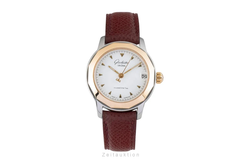 Glashütte Lady Sport steel / gold automatic women's watch 10-33-43-53 [2605513]