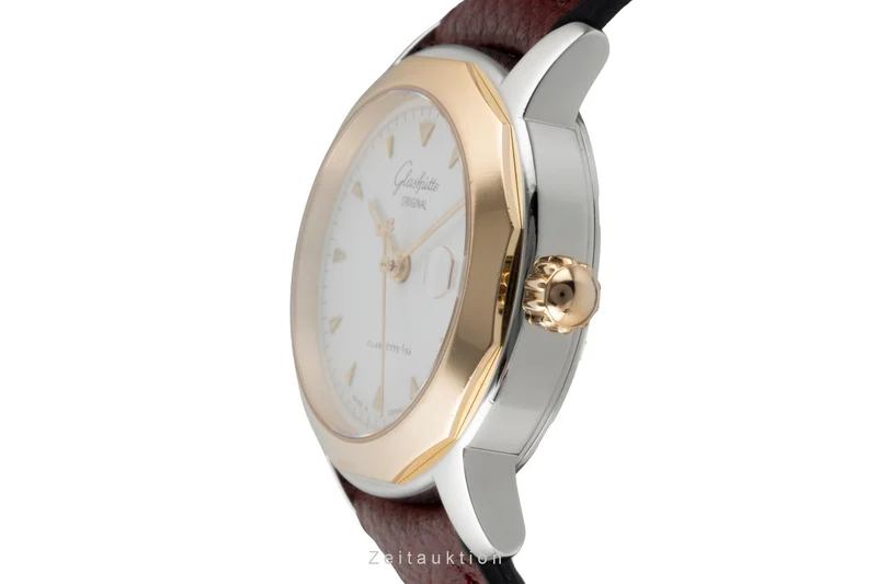 Glashütte Lady Sport steel / gold automatic women's watch 10-33-43-53 [2605513]