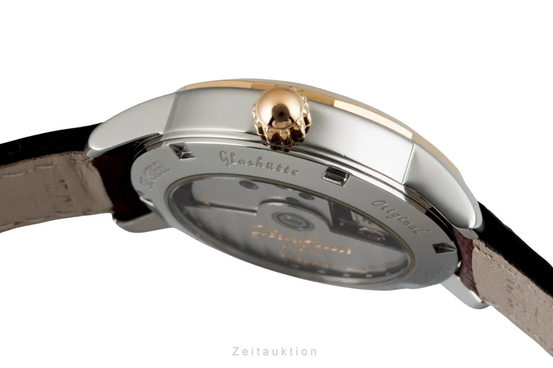Glashütte Lady Sport steel / gold automatic women's watch 10-33-43-53 [2605513]