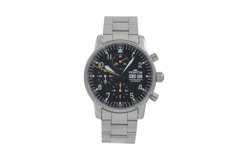 Fortis Flieger Chronograph chronograph steel automatic men's watch 597.10.141 [2605773]