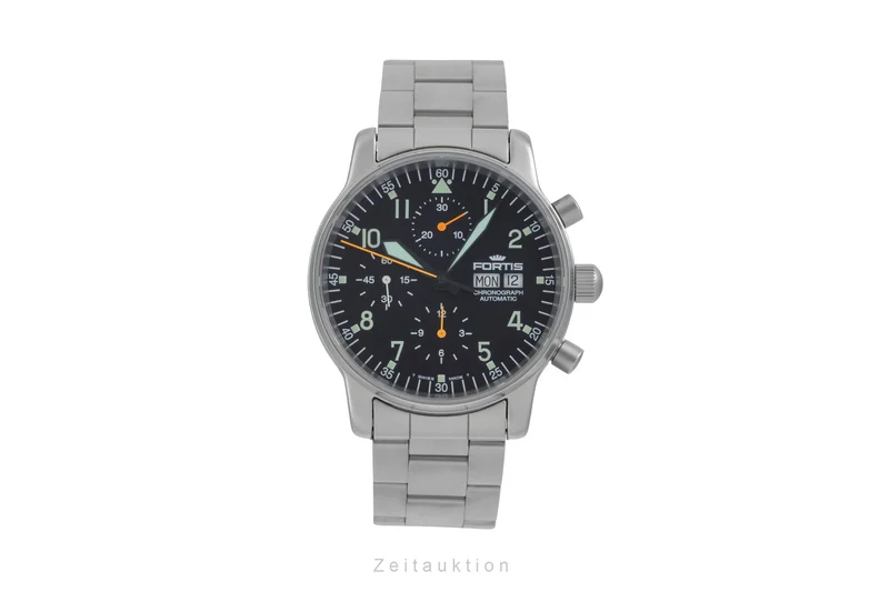 Fortis Flieger Chronograph chronograph steel automatic men's watch 597.10.141 [2605773]