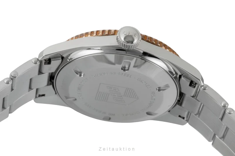 Oris Divers steel / bronze automatic men's watch 01 733 7707 4357-07 8 20 18 LP: 2650EUR [2605865]