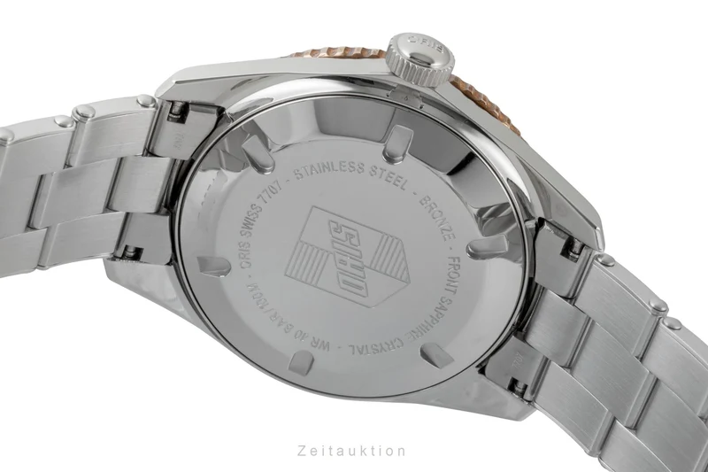 Oris Divers steel / bronze automatic men's watch 01 733 7707 4357-07 8 20 18 LP: 2650EUR [2605865]