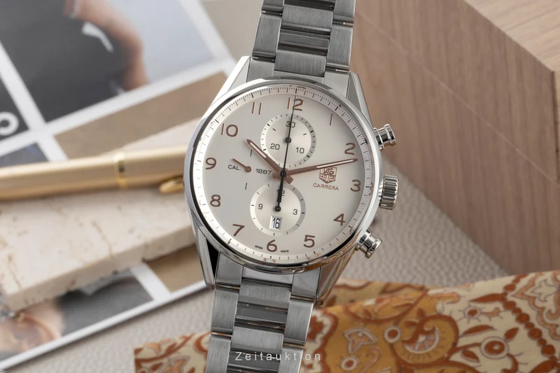 Tag Heuer Carrera chronograph steel automatic men's watch CAR2012BA079 [2605731]