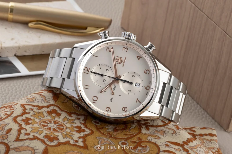 Tag Heuer Carrera chronograph steel automatic men's watch CAR2012BA079 [2605731]