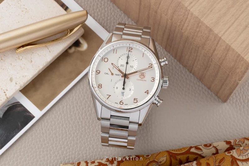 Tag Heuer Carrera chronograph steel automatic men's watch CAR2012BA079 [2605731]