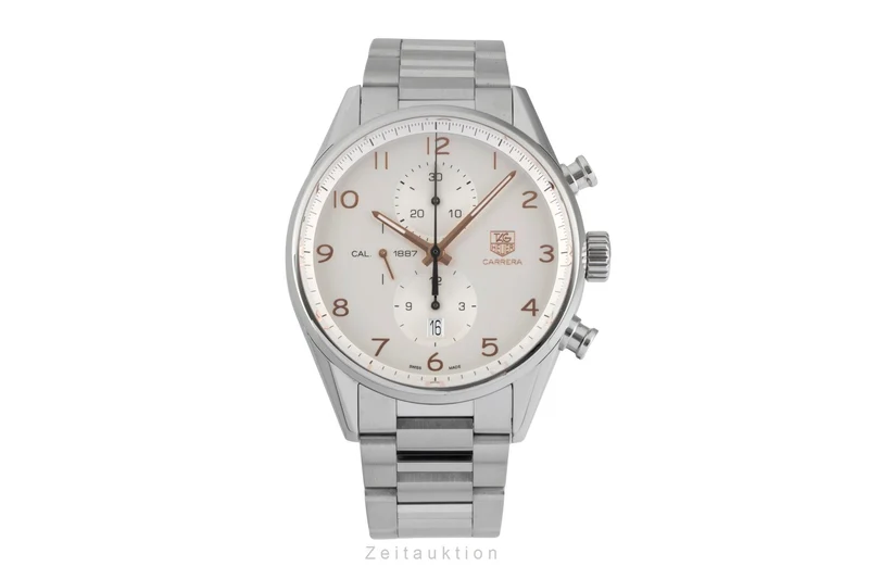 Tag Heuer Carrera chronograph steel automatic men's watch CAR2012BA079 [2605731]