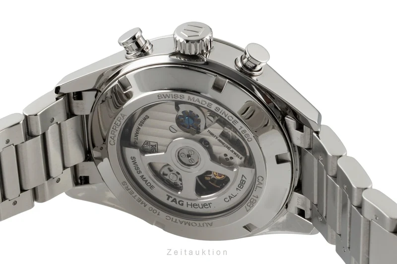 Tag Heuer Carrera chronograph steel automatic men's watch CAR2012BA079 [2605731]