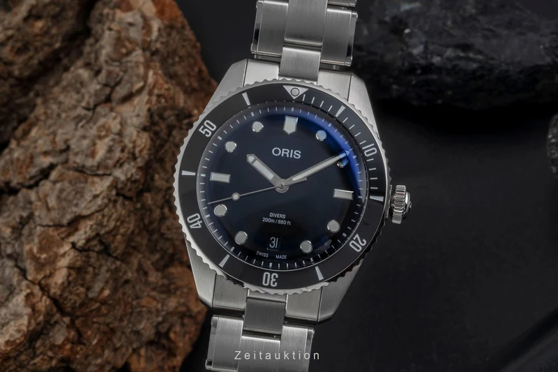 Oris Divers steel automatic men's watch 01 733 7795 4054-Set LP: 2450EUR [2605600]