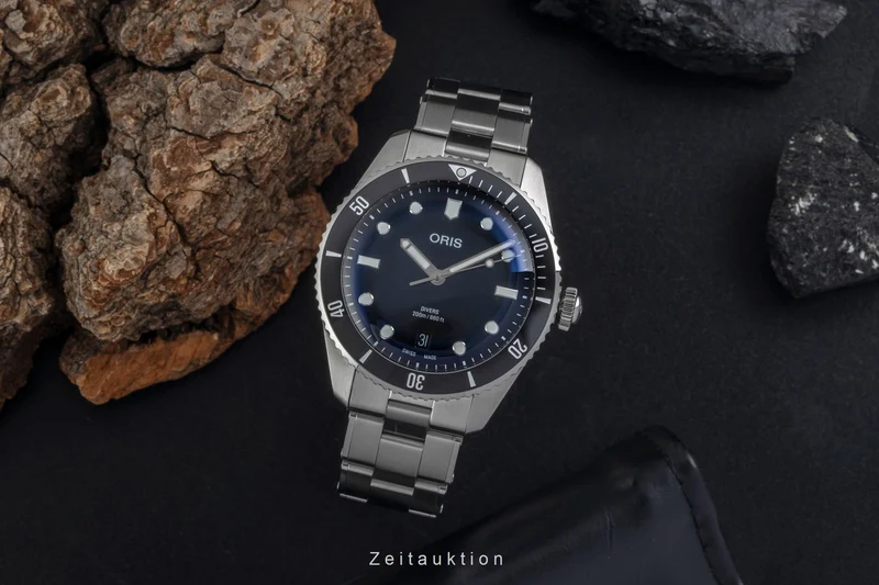 Oris Divers steel automatic men's watch 01 733 7795 4054-Set LP: 2450EUR [2605600]