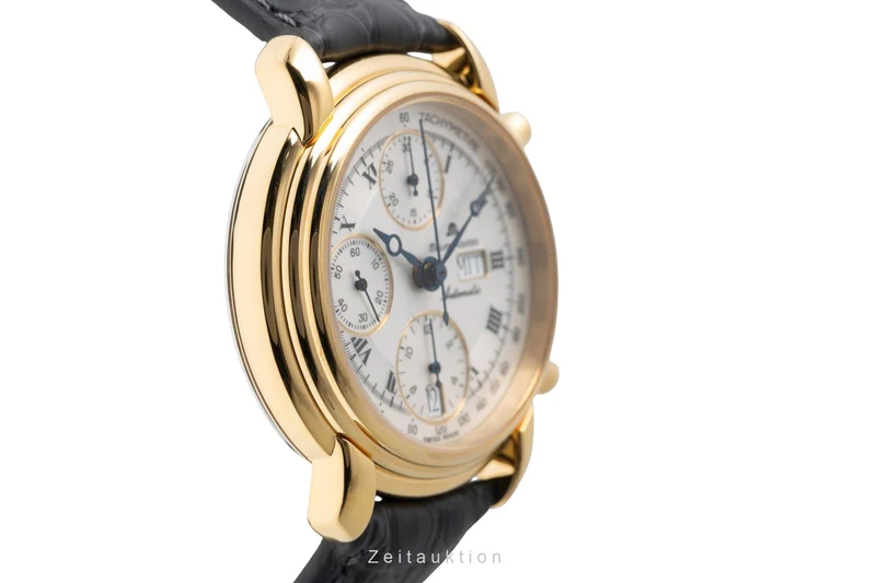 Maurice Lacroix Croneo chronograph gilt-brass automatic men's watch 39353 [2605554]