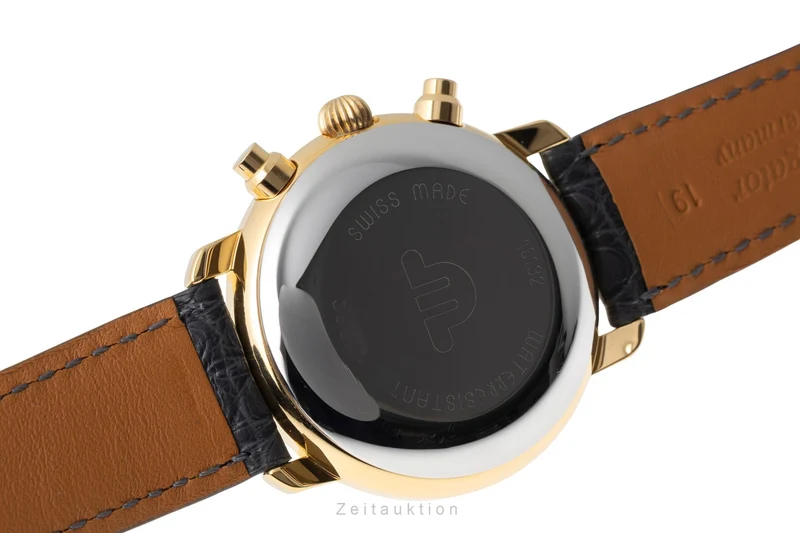 Maurice Lacroix Croneo chronograph gilt-brass automatic men's watch 39353 [2605554]