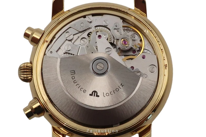Maurice Lacroix Croneo chronograph gilt-brass automatic men's watch 39353 [2605554]