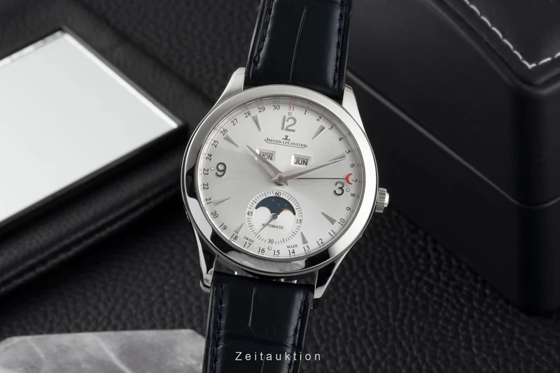 Jaeger LeCoultre Master Calendar steel automatic men's watch Q1558420 176.8.12.S [2604951]