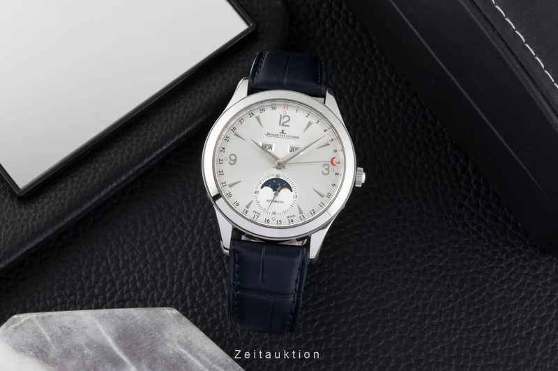 Jaeger LeCoultre Master Calendar steel automatic men's watch Q1558420 176.8.12.S [2604951]