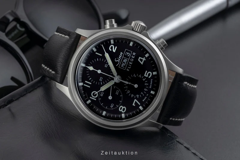 Sinn 358 chronograph steel automatic men's watch 358 [2605736]