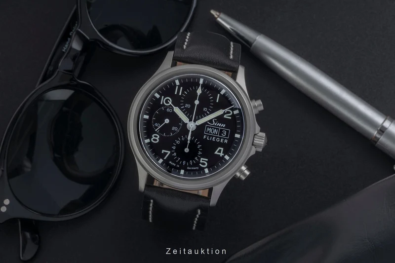 Sinn 358 chronograph steel automatic men's watch 358 [2605736]