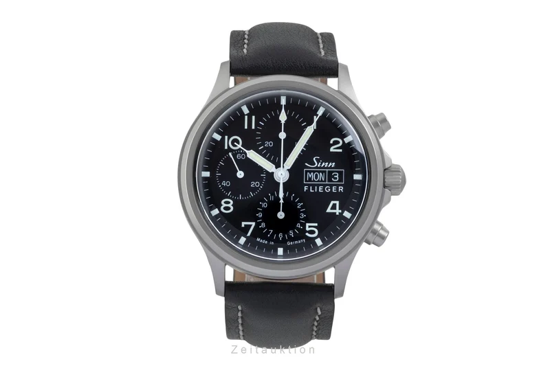 Sinn 358 chronograph steel automatic men's watch 358 [2605736]