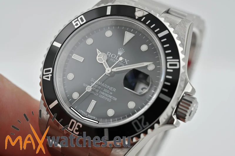 Rolex Submariner Date 16610 - LC170 Stickered Stickers Full Set