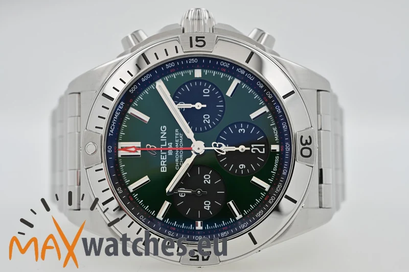 Breitling Chronomat 42 B01 Bentley Green AB01343A1L1A1