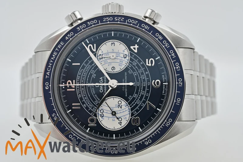 Omega Speedmaster Chronoscope Chronograph 32930435103001 Blue Dial