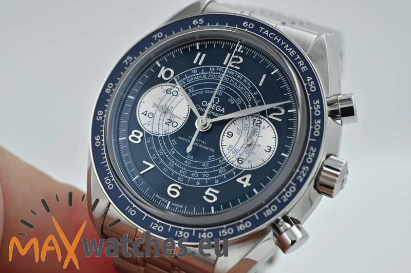 Omega Speedmaster Chronoscope Chronograph 32930435103001 Blue Dial