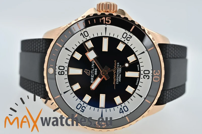 Breitling Superocean 42 18k Rosé Gold R17375211B1S1 Deployant