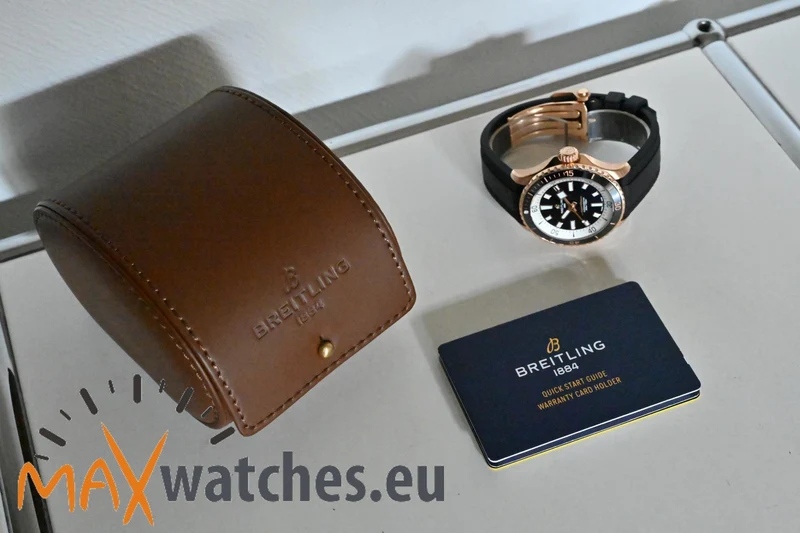 Breitling Superocean 42 18k Rosé Gold R17375211B1S1 Deployant