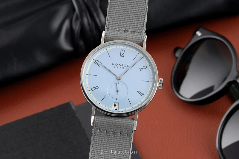 Nomos Tangente steel manual winding men's watch 179.S23 Limited [2605548]