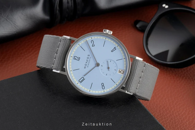 Nomos Tangente steel manual winding men's watch 179.S23 Limited [2605548]