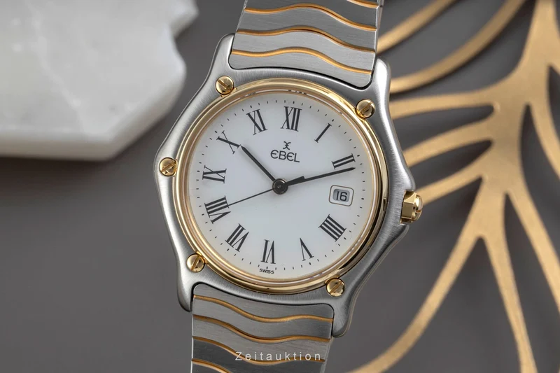 Ebel Classic Wave steel / gold quartz unisex 183909 [2605679]
