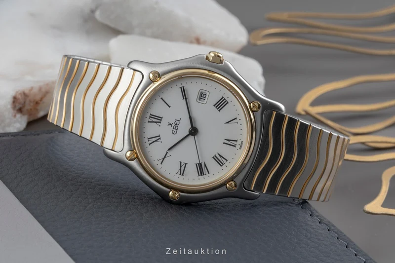 Ebel Classic Wave steel / gold quartz unisex 183909 [2605679]