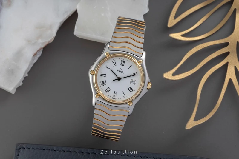 Ebel Classic Wave steel / gold quartz unisex 183909 [2605679]