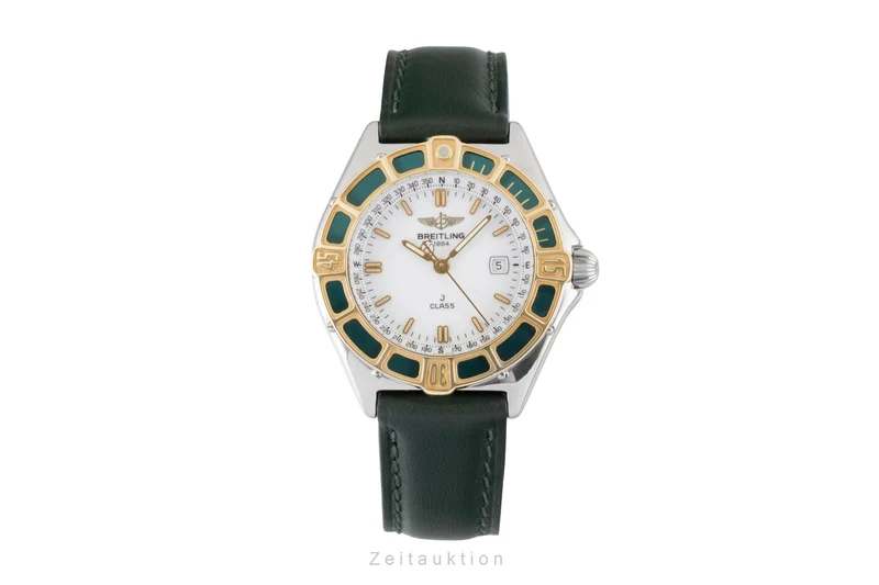 Breitling Lady J steel / gold quartz women's watch D52064 [2605084]