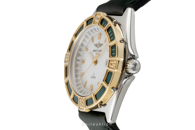 Breitling Lady J steel / gold quartz women's watch D52064 [2605084]