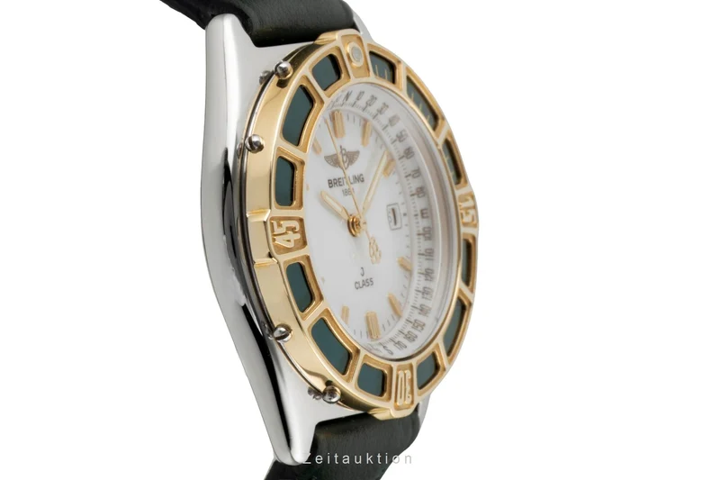 Breitling Lady J steel / gold quartz women's watch D52064 [2605084]