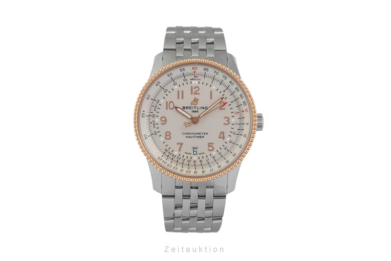 Breitling Navitimer steel / gold automatic men's watch U17326 [2605858]