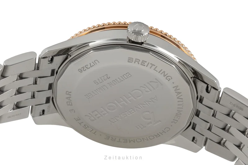 Breitling Navitimer steel / gold automatic men's watch U17326 [2605858]