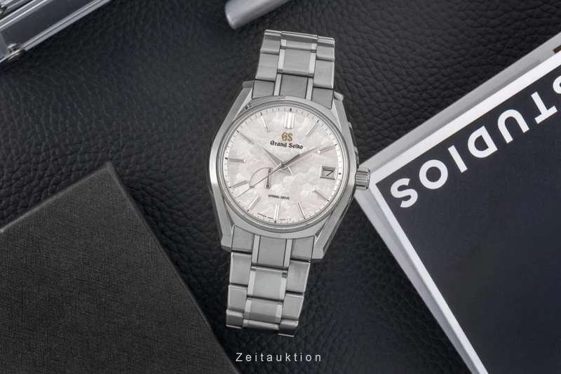Grand Seiko Heritage Collection titanium automatic men's watch SBGA443 [2605823]