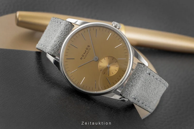 Nomos Orion steel manual winding women's watch 359 LP: 2120EUR [2605973]