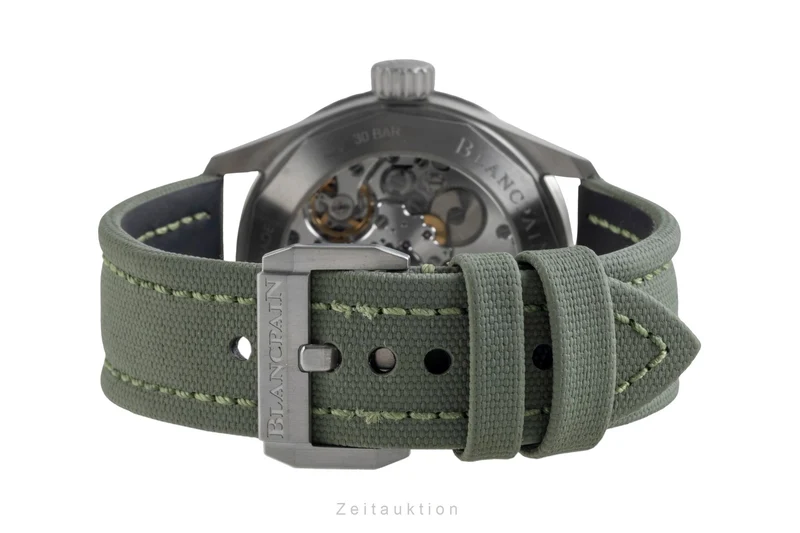 Blancpain Fifty Fathoms titanium automatic men's watch 5000-1210-G52A LP: 13300EUR [2605904]