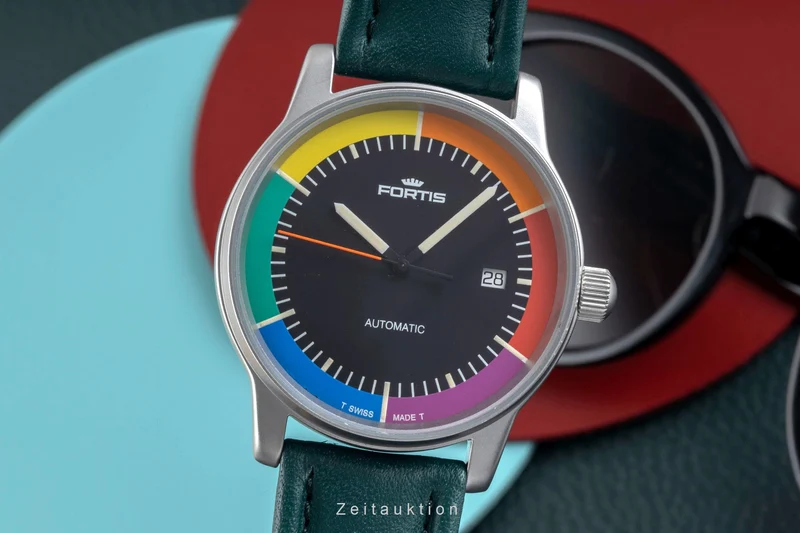 Fortis Flieger steel automatic men's watch 595.10.46 [2605747]