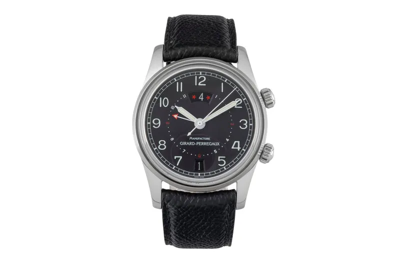 Girard Perregaux Traveller steel automatic men's watch 49400.0.11.615 [2603389]