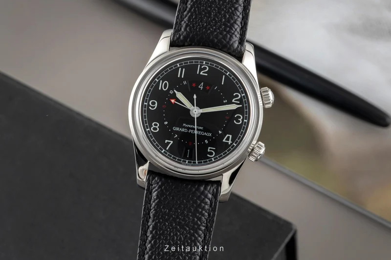 Girard Perregaux Traveller steel automatic men's watch 49400.0.11.615 [2603389]
