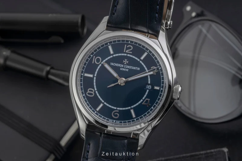 Vacheron & Constantin Fiftysix steel automatic men's watch 4600E/000A-B487 LP: 14200EUR [2605579]