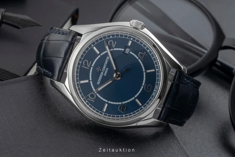 Vacheron & Constantin Fiftysix steel automatic men's watch 4600E/000A-B487 LP: 14200EUR [2605579]